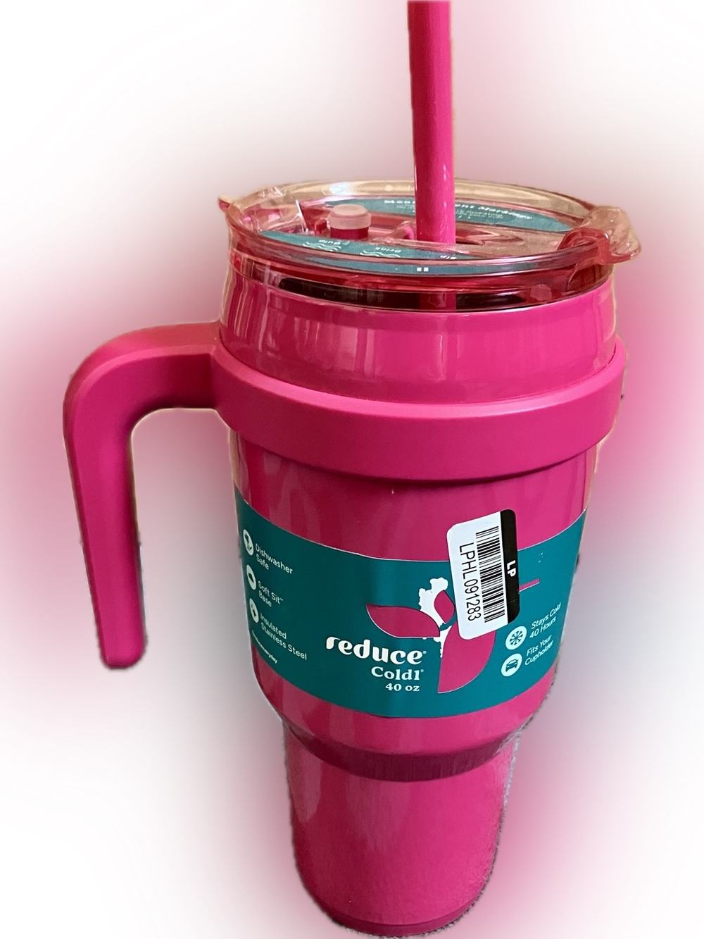Reduce Hot/Cold Travel Tumbler - Pink - Picture 2 of 4
